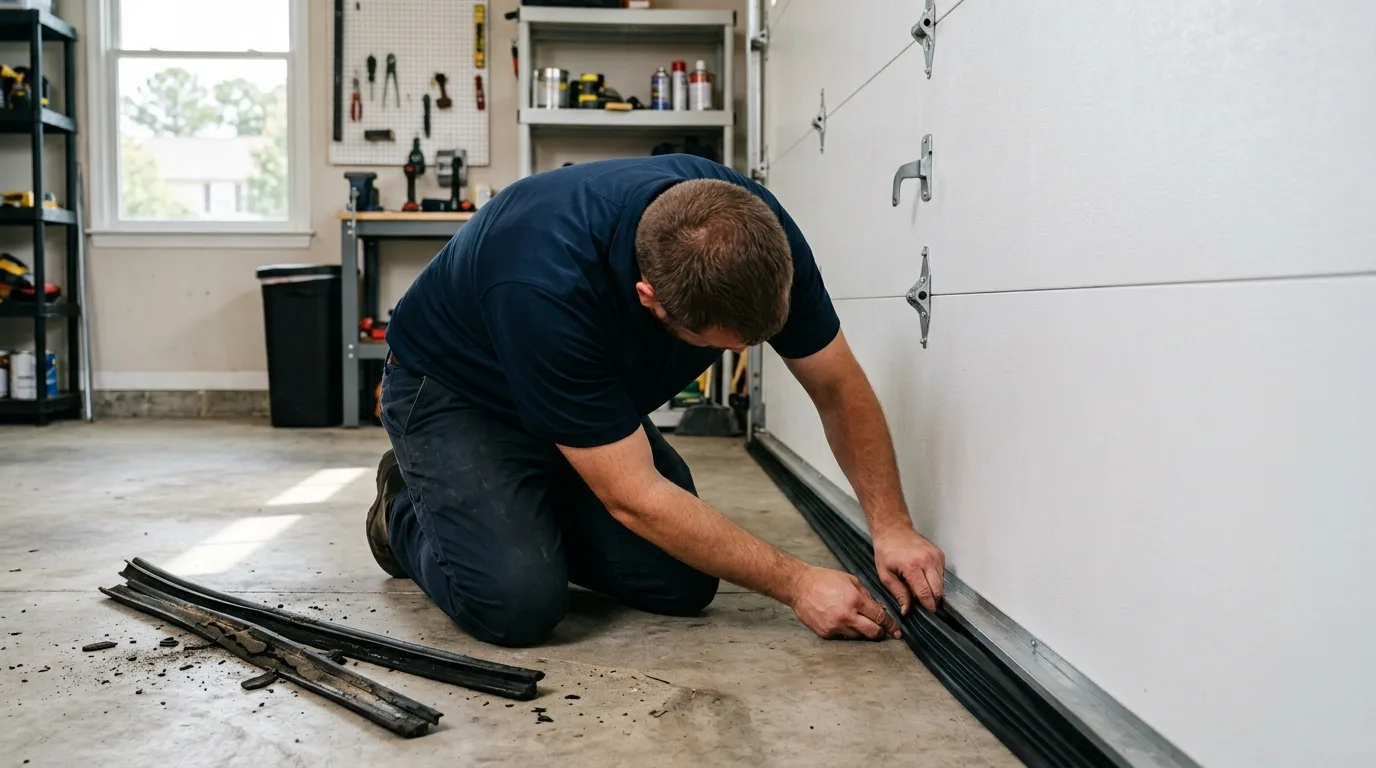 garage-door-weatherstripping-replacement garage door weatherstripping replacement